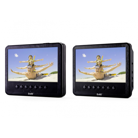 Image & Son - Lecteur Dvd Portable 7 Double Écran - Pvs 705-39Hsm -  Produits Lecteur DVD portable D-JIX