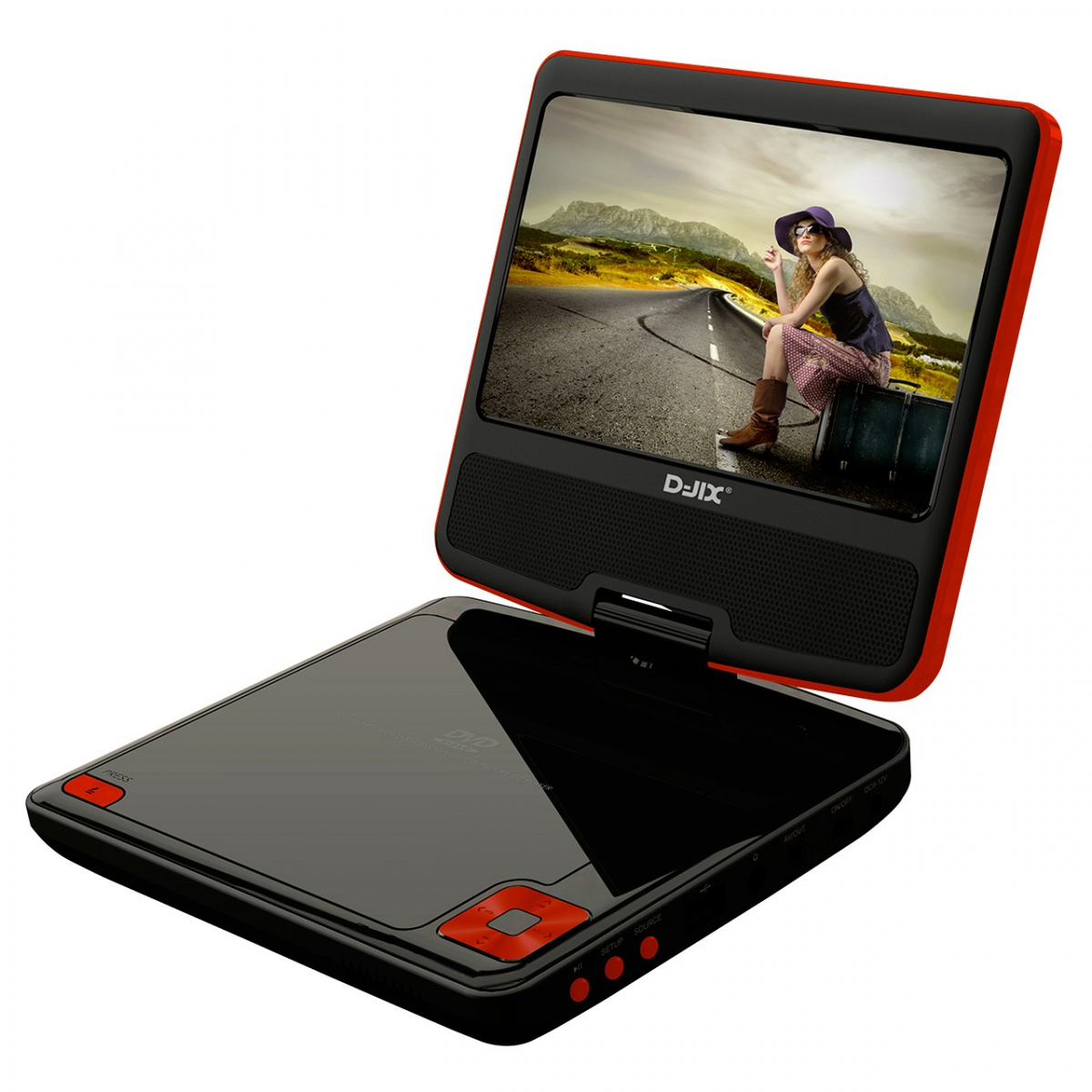 Lecteur DVD externe, Plug And Play, DVD / cd portable avec ampli