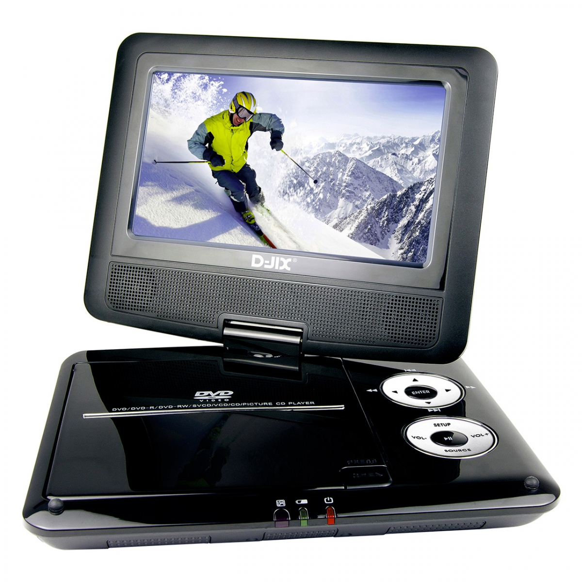 Lecteur Dvd Portable 7 + Casque - Pvs 705-79C - Produits Lecteur DVD  portable D-JIX - LOGICOM