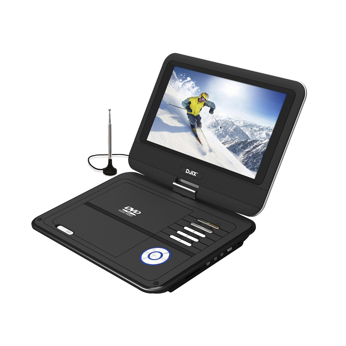 Lecteur Dvd Portable Écran Rotatif 9 - Pvs 907-70HD TNT